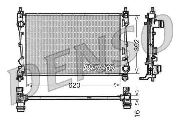 Radiator, racire motor DRM09113 DENSO