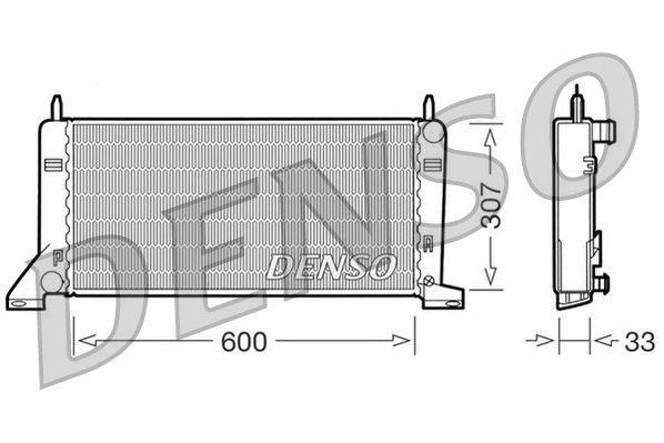 Radiator, racire motor DRM10021 DENSO