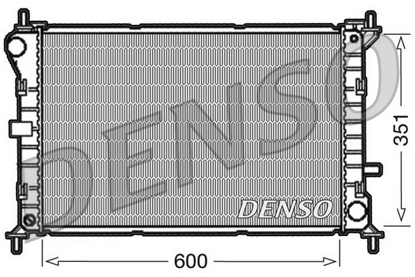 Radiator, racire motor DRM10051 DENSO