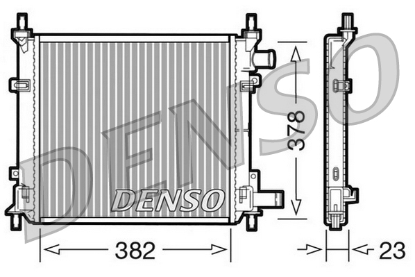 Radiator, racire motor DRM10060 DENSO