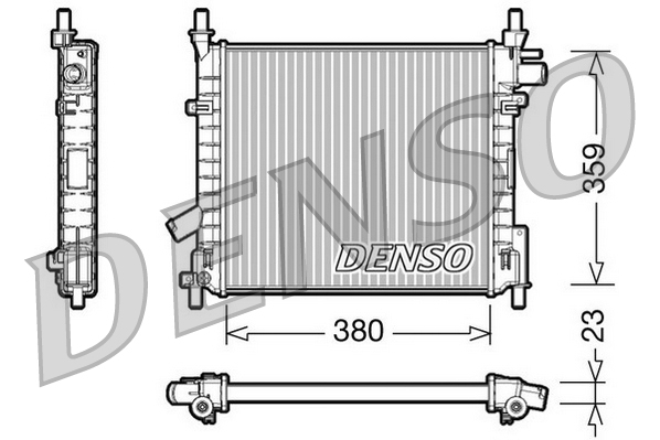 Radiator, racire motor DRM10062 DENSO