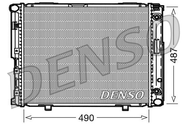 Radiator, racire motor DRM17004 DENSO