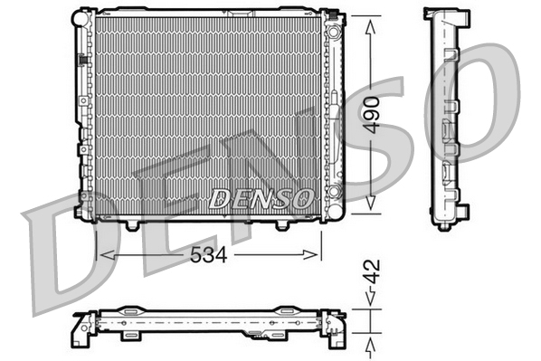 Radiator, racire motor DRM17032 DENSO