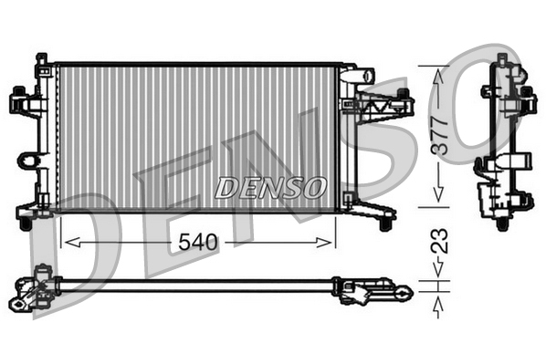 Radiator, racire motor DRM20038 DENSO