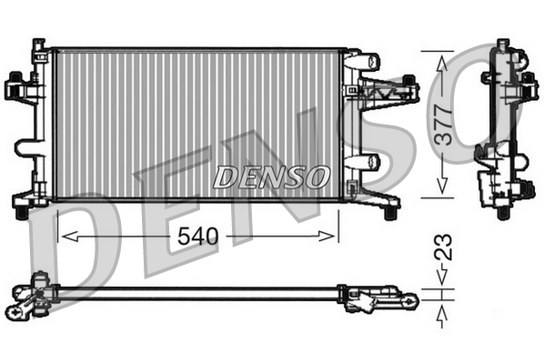Radiator, racire motor DRM20040 DENSO