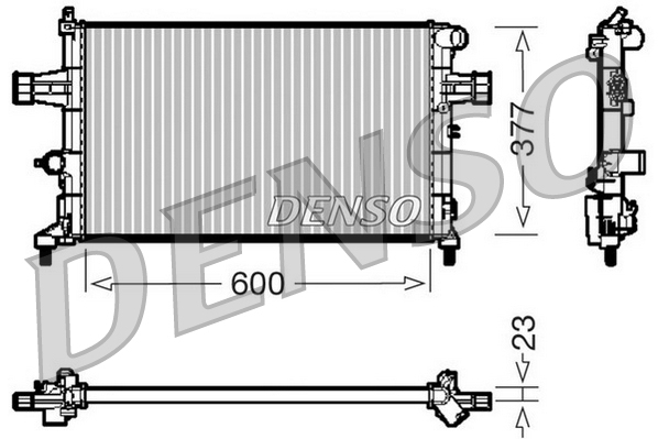 Radiator, racire motor DRM20083 DENSO