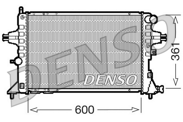 Radiator, racire motor DRM20084 DENSO