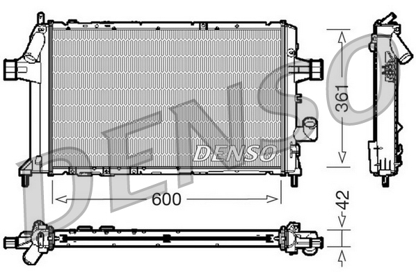 Radiator, racire motor DRM20085 DENSO