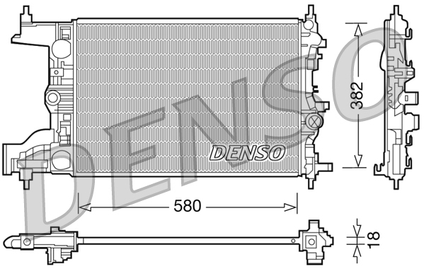 Radiator, racire motor DRM20094 DENSO