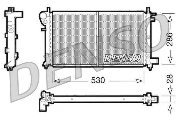Radiator, racire motor DRM21003 DENSO