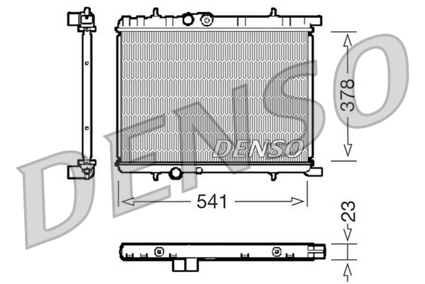 Radiator, racire motor DRM21033 DENSO