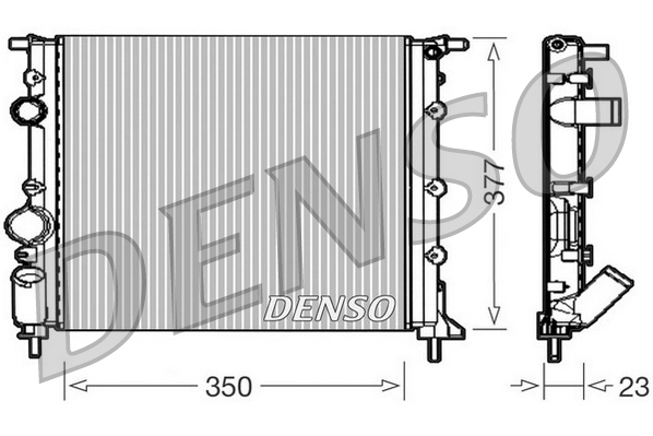 Radiator, racire motor DRM23010 DENSO