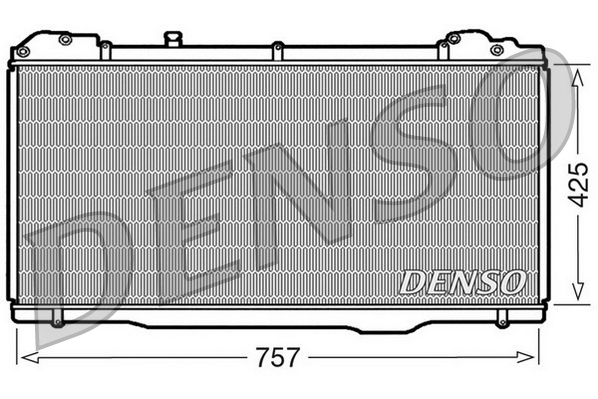 Radiator, racire motor DRM23023 DENSO