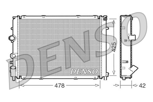 Radiator, racire motor DRM23031 DENSO