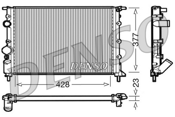 Radiator, racire motor DRM23032 DENSO