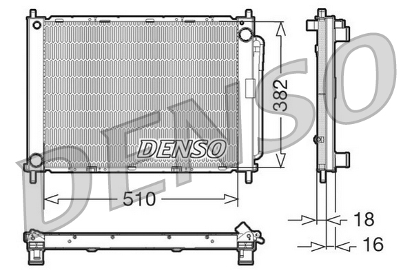 Modul racire DRM23100 DENSO