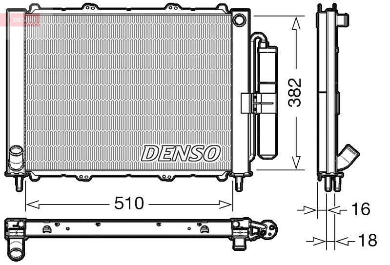 Modul racire DRM23103 DENSO