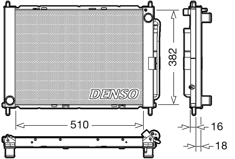 Modul racire DRM23104 DENSO