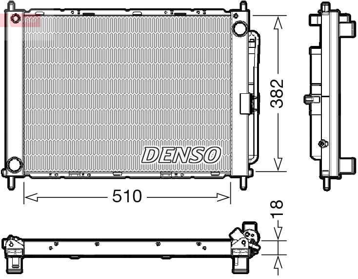 Modul racire DRM23111 DENSO