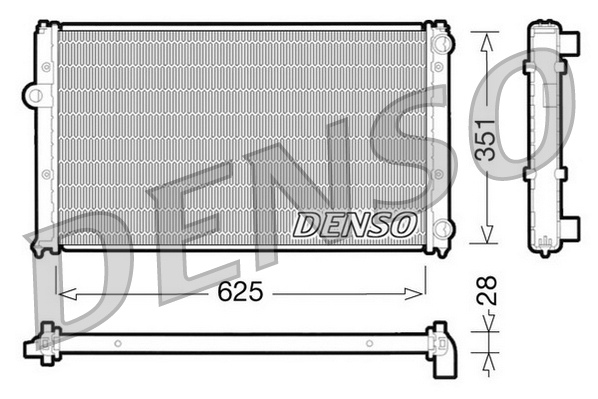 Radiator, racire motor DRM26001 DENSO