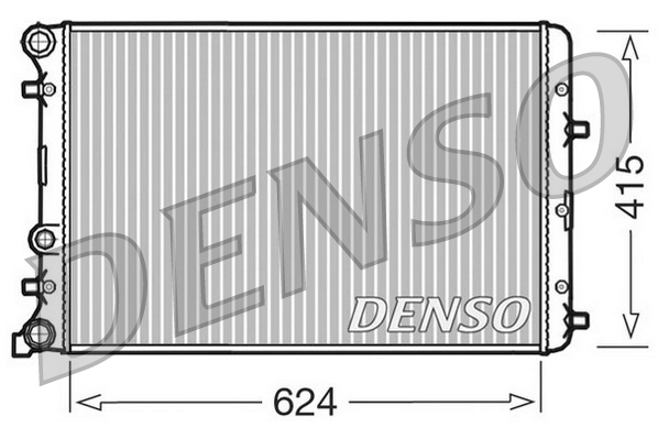 Radiator, racire motor DRM27003 DENSO