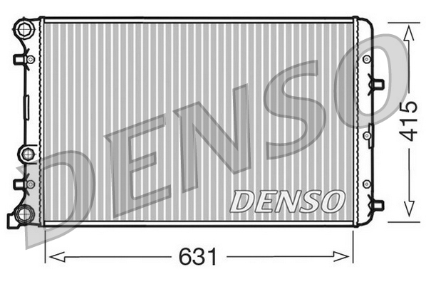 Radiator, racire motor DRM27004 DENSO