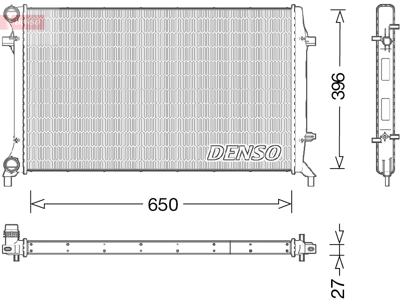 Radiator, racire motor DRM32045 DENSO