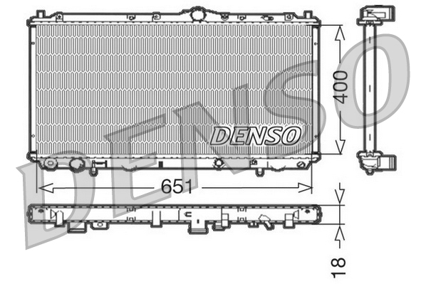 Radiator, racire motor DRM33061 DENSO