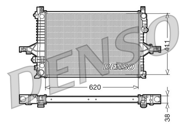 Radiator, racire motor DRM33065 DENSO