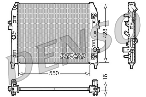 Radiator, racire motor DRM44009 DENSO