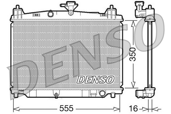 Radiator, racire motor DRM44016 DENSO