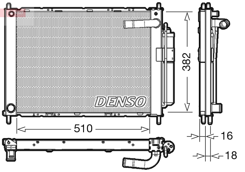 Modul racire DRM46101 DENSO