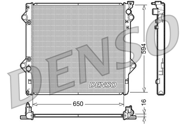 Radiator, racire motor DRM50036 DENSO