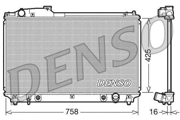 Radiator, racire motor DRM51003 DENSO