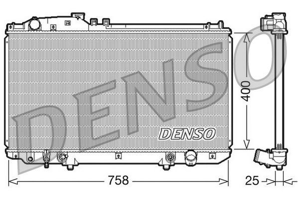 Radiator, racire motor DRM51006 DENSO