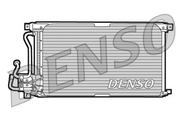 Condensator, climatizare DCN10010 DENSO