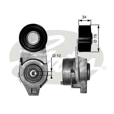 Intinzator curea, curea distributie 38565 GATES-BR