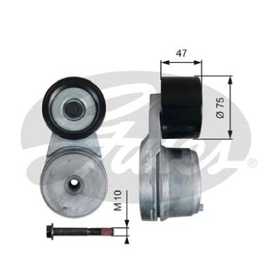 Intinzator curea, curea distributie 38576 GATES-BR