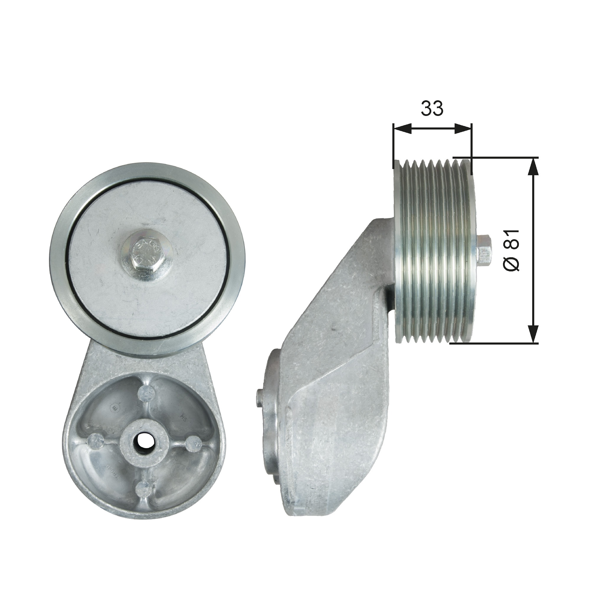 Intinzator curea, curea distributie T38711 GATES-BR