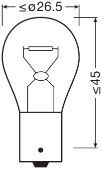 Bec, semnalizator 7507 OSRAM