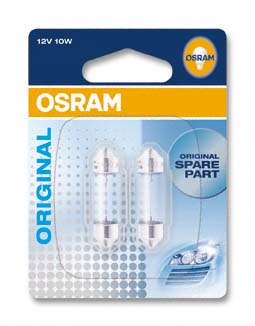 Bec, lumini interioare 6411-02B OSRAM