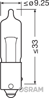 Bec, semnalizator 64137ULT OSRAM