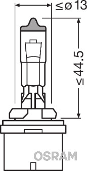 Bec, far principal 880 OSRAM