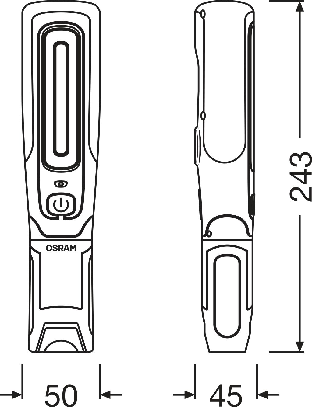 Lampa de mana LEDIL412 OSRAM