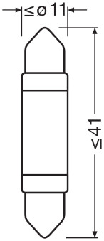 Bec, lumini interioare 6413DWP-01B OSRAM