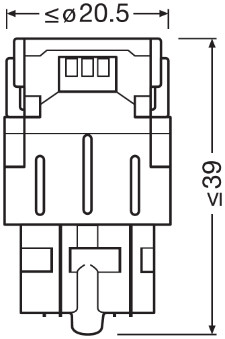 Bec incandescent 7515DWP-02B OSRAM