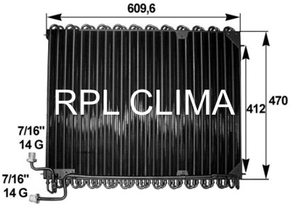 Condensator, climatizare APCDMB5045 RPL QUALITY