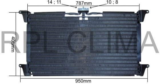 Condensator, climatizare APCDSC5003 RPL QUALITY
