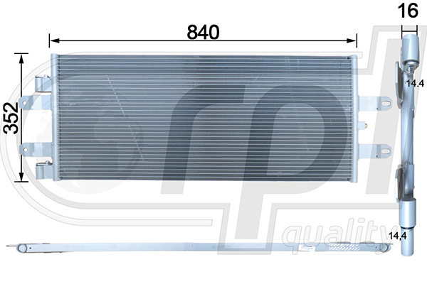 Condensator, climatizare APCDSC5006 RPL QUALITY