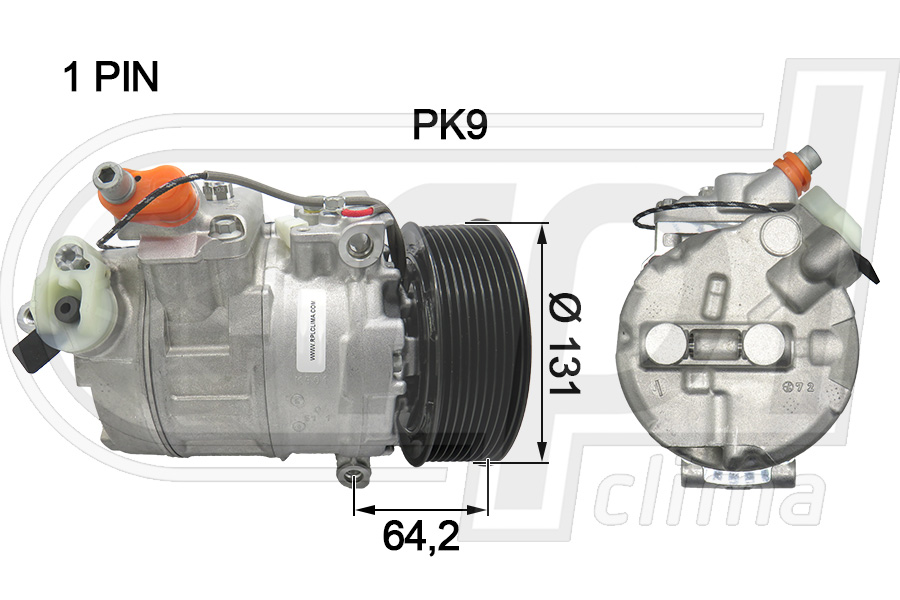Compresor, climatizare APCOMB0054 RPL QUALITY